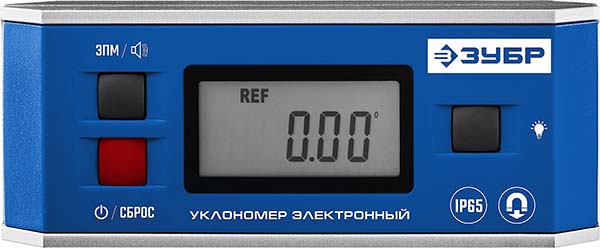 Электронный уровень-уклономер ЗУБР МИНИ, 0 - 90°, ±0.05°, Профессионал