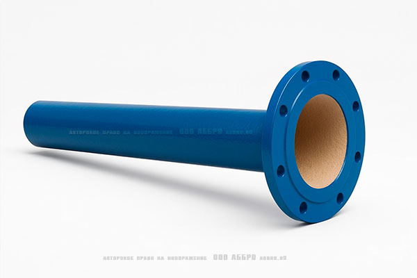 Патрубок фланец-гладкий конец ПФГ 100 L=2500 мм ВЧШГ ЦПП