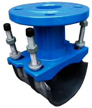 Отвод седловой VGA FX35.20 (313-338) с фланцевым отводом Ду100 16 атм